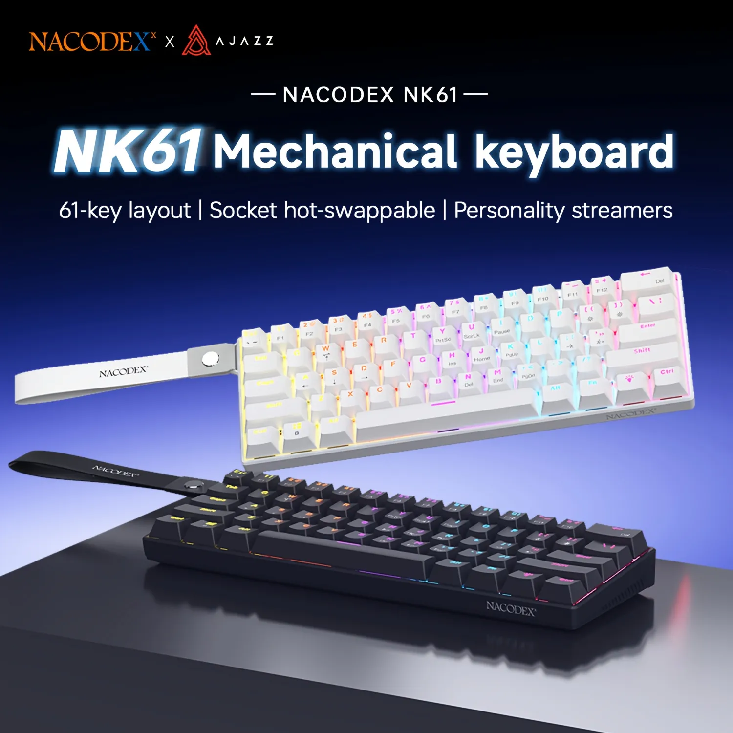 გეიმინგ კლავიატურა AJAZZ NK61